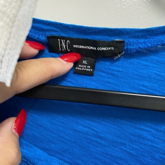 iNC turquoise top - Picture 4 of 6